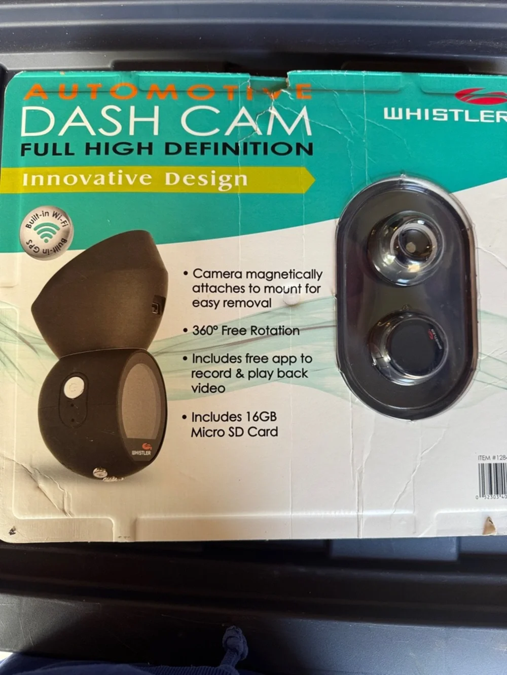 Black Dash Cam - Black - Full High Definition
